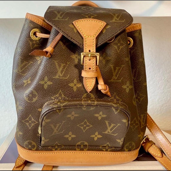 RARE Louis Vuitton Montsouris Mini PM backpack! - Picture 2 of 8